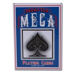Super Jumbo Oversize Playing Cards 8.25"x11.75"