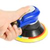 6" Air Random Orbital Sander Pneumatic Palm Sander 10000RPM w/7 Sandpapers