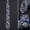 Men Cotton Neckties Skinny Necktie Daily/Party/Wedding/Business Neckties 6cm