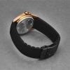 Revue Thommen Men's 'Diver' Blue Dial Black Rubber Strap Bronze/Steel Automatic Watch 17571.2895