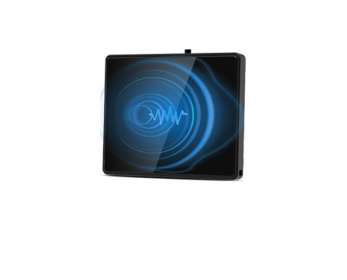 Voice Recorder Ultra-thin Mini Double-sided Built-in Magnet (Color: Black)