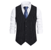 Men's Formal Suit Vest Slim Fit Waistcoat Business Vest For Suit Tuxed