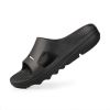 Comfortable men's cloud slippers; anti-slip bathroom sandals