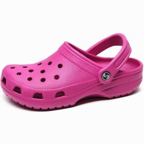 Men's Slippers; Women's Slippers; Adult Classic Clogs (Colour: Star Rose, size: M8/W10 (suitable for 41-42))