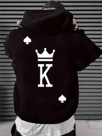 Hoodie (Color: Black, size: M)