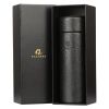GALINER Leather Cigar Tube Jar Cedar Wood Lined Travel Humidor Cigar Case With Hygrometer Humidifier Gift Box Packing