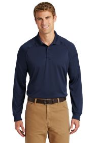 CornerStone Select Long Sleeve Snag-Proof Tactical Polo CS410LS (Color: DARK NAVY, size: 2XL)