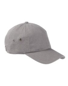 Big Accessories BA529 Washed Baseball Cap (Color: Charcoal, size: OS)