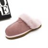 Women's and Men's Indoor/Outdoor Slipper with Wide plush Widths; Warm slippers for men and women