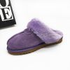 Women's and Men's Indoor/Outdoor Slipper with Wide plush Widths; Warm slippers for men and women
